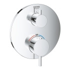 Внешняя часть термостата для душа GROHE Atrio на 2 потребителя, хром (24135003)