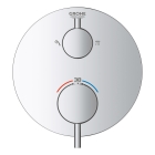 Внешняя часть термостата для душа GROHE Atrio на 2 потребителя, хром (24135003)