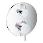 Внешняя часть термостата для ванны GROHE Atrio на 2 потребителя, хром (24138003)
