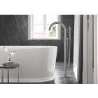 Внешняя часть смесителя для ванны GROHE Atrio напольного монтажа, двухвентильный, суперсталь (25044DC3)