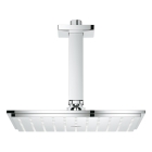 Верхний душ с кронштейном GROHE Rainshower Allure, диаметр 210 мм, потолочный кронштейн, хром (26065000)