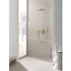 Верхний душ с душевым кронштейном 380 мм, 1 режим струи, GROHE Rainshower, теплый закат матовый, (26066DL0)