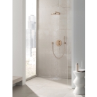 Верхний душ с душевым кронштейном 380 мм, 1 режим струи, GROHE Rainshower, теплый закат матовый, (26066DL0)