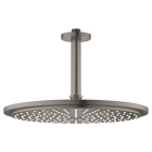 Верхний душ с потолочным душевым кронштейном 142 мм, 1 режим струи, GROHE Rainshower, темный графит матовый, (26067AL0)