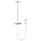 Душевая система с термостатом для настенного монтажа, GROHE Rainshower System SmartControl Mono 360, хром, (26361000)