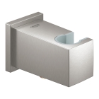 Подключение для душевого шланга и держатель для ручного душа GROHE Euphoria Cube, суперсталь (26370DC0)