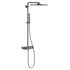 Душевая система с термостатом GROHE Euphoria SmartControl 310 DUO Cube, темный графит глянец (26508A00)