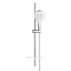 Душевой гарнитур GROHE Rainshower SmartActive 130, 3 вида струй, белая луна (26577LS0)