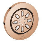 Боковой душ GROHE Rainshower Aqua, круглый, 2 режима струи, теплый закат глянцевый (26801DA0)