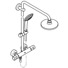 Душевая система с термостатом для настенного монтажа, GROHE Euphoria System 180, хром, (27296001)