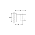 Держатель настенный для ручного душа GROHE Euphoria Cube, хром (27693000)