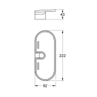 Пластиковая полочка GROHE Vitalio (27725000)