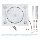 Потолочный душ с 3 режимами, GROHE Rainshower F-Series, хром, (27939001)
