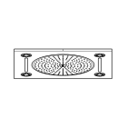 Потолочный душ с 3 режимами, GROHE Rainshower F-Series, хром, (27939001)