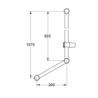 Душевая штанга GROHE Relexa neutral 900 мм, хром (28587000)