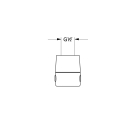 Переходник-защелка для GROHE Relexa (28634XX0)