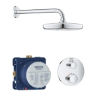 Душевой набор GROHE Grohtherm с Tempesta 210, 1 режим, 9,5 л/мин, хром (34726000)