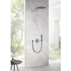 Внешняя часть термостата для ванны и душа GROHE Grohtherm SmartControl на 3 потребителя, круглая, темный графит матовый (29121AL0)