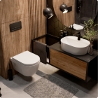 Комплект инсталляции GROHE Rapid SL 38775001 с унитазом AQUAme AQM2011 и сиденьем с микролифтом (NW0314)