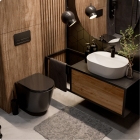 Комплект инсталляции GROHE Rapid SL 38772SH0 с унитазом AQUAme AQM2001MB и сиденьем с микролифтом (NW0282)