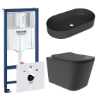Комплект инсталляции GROHE Rapid SL NW0145/S с унитазом Aqueduto MACIO Plus MACT0240 и раковиной Aqueduto ESPIRAL ESP0240 (NW0477)