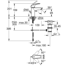Смеситель для раковины GROHE Eurosmart, S-size, хром (33265003)