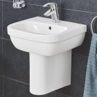Набор для ванной комнаты: Смеситель для раковины GROHE Eurosmart New и мини-раковина GROHE Euro Ceramic 45 см (NC0008)