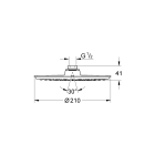 Душевая система GROHE Grohtherm с термостатом для душа, хром (34734000)