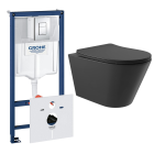 Комплект инсталляции GROHE Rapid SL 38775001 с унитазом Aqueduto CONE CON0140 и раковиной Aqueduto ESPIRAL ESP0340 (NW0390)