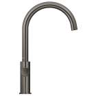 Комплект для кухни GROHE Red Duo II с бойлером M-size, смеситель с C-образным изливом, темный графит матовый (30083AL1)