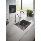 Комплект для кухни GROHE Red Mono II с бойлером M-size, с вертикальным вентилем с C-образным изливом, темный графит матовый (30085AL1)