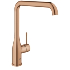 Смеситель для кухни GROHE Essence с поворотным изливом, теплый закат матовый (30269DL0)