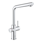 Комплект для кухни GROHE Red Duo с L-образным смесителем, бойлером L-Size и фильтром, хром (30325001)