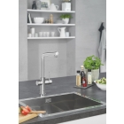 Комплект для кухни GROHE Red Duo с L-образным смесителем, бойлером L-Size и фильтром, хром (30325001)