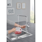 Комплект для кухни GROHE Red Duo с L-образным смесителем, бойлером L-Size и фильтром, хром (30325001)