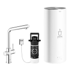 Комплект для кухни GROHE Red Duo с L-образным смесителем, бойлером L-Size и фильтром, хром (30325001)