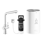 Комплект для кухни GROHE Red Duo с L-образным смесителем, бойлером M-Size и фильтром, хром (30327001)