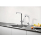 Комплект для кухни GROHE Red Mono с L-образным вентилем, бойлером M-Size и фильтром, хром (30339001)