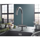 Смеситель для кухни GROHE Atrio, суперсталь (30362DC0)