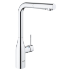 Смеситель для кухни GROHE Accent с вытяжным L-образным изливом с аэратором, хром (30432000)
