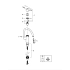 Смеситель для кухни GROHE Start QuickFix, хром (30469000)