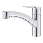 Смеситель для кухни GROHE Start QuickFix с низким вытяжным изливом, хром (30531001)