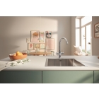 Смеситель для кухни GROHE Blue Pure BauCurve с функцией фильтрации, с фильтром в комплекте, хром (30581000)