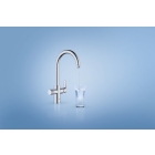 Смеситель для кухни GROHE Blue Pure BauCurve с функцией фильтрации, с фильтром в комплекте, хром (30581000)