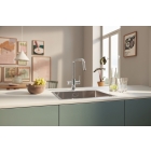 Смеситель для кухни GROHE Blue Pure Eurosmart с функцией фильтрации, с фильтром в комплекте, хром (30584000)