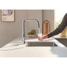 Смеситель для кухни GROHE Blue Pure Eurosmart с функцией фильтрации, с фильтром в комплекте, хром (30584000)