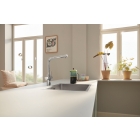 Смеситель для кухни GROHE Blue Pure Minta с функцией фильтрации, без фильтра в комплекте, хром (30588000)