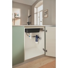 Смеситель для кухни GROHE Blue Pure Minta c вытяжным изливом, функцией фильтрации, без фильтра в комплекте, фантомный черный (30590KF0)