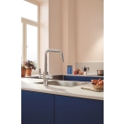 Смеситель для кухни GROHE Blue Pure Start с функцией фильтрации, без фильтра в комплекте, хром (30595000)