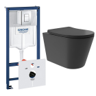 Комплект инсталляции GROHE Rapid SL 38775001 с унитазом Aqueduto CONE Plus CONT0240 и раковиной Aqueduto ESPIRAL D400 ESP0140 (NW0414)